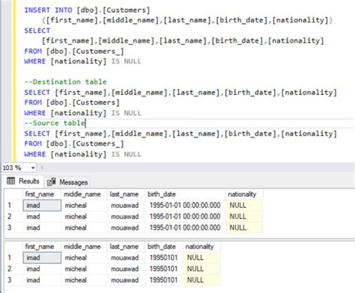 How do I insert data into a specific row in MySQL?